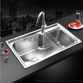 真功夫厨具厂多用水槽系列——精品不锈钢水槽与可定做沥水架